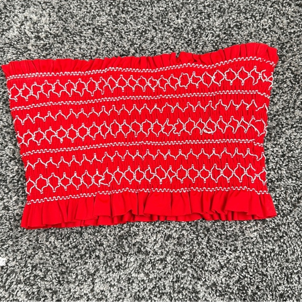 NWOT bandeau swim top